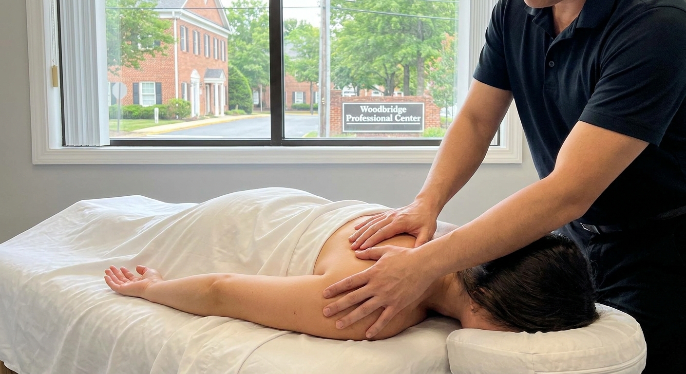 Can Massage in Woodbridge Help with Shoulder Tension?