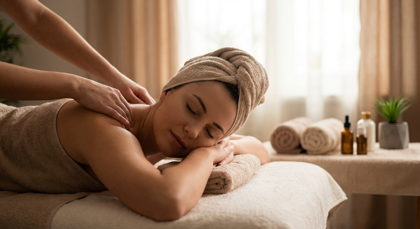 Massage therapy in Woodbridge for stress relief and relaxation